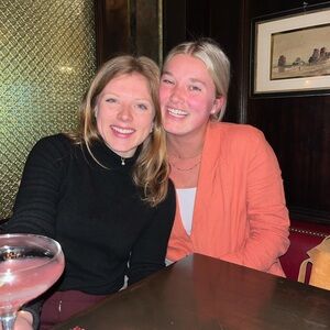 A New Day Orange Linen Blazer Jacket